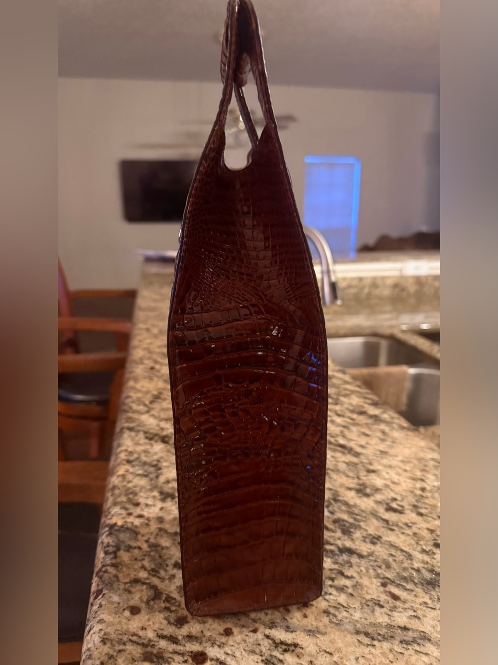 Brahmin Wine Tote Pecan Melbourne - Picture 2 of 5